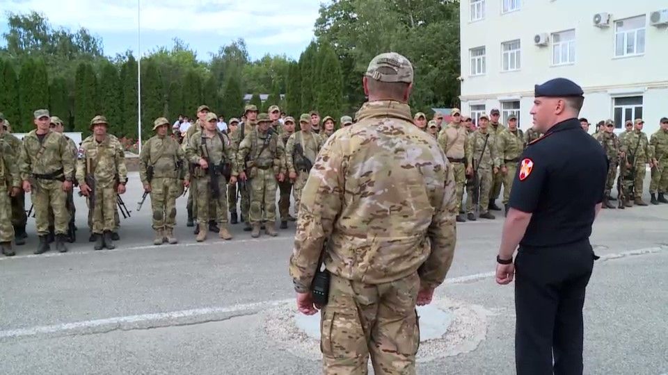 Ставропольские сотрудники Росгвардии вернулись с военной операции