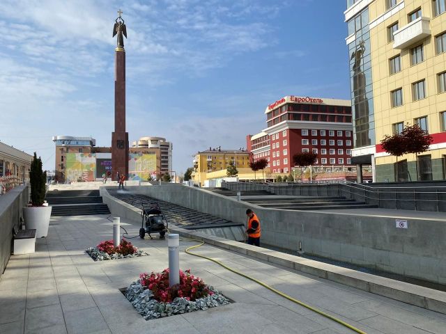 Ставропольские фонтаны продолжат радовать горожан и зимой Ставропольские фонтаны продолжат радовать горожан и зимой