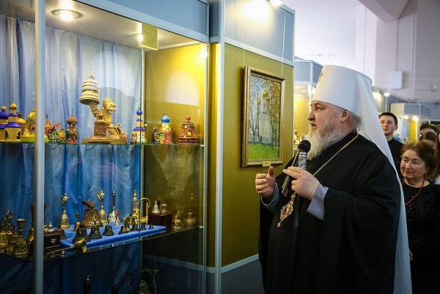 В Ставрополе открылась выставка экспонатов из личного собрания митрополита Кирилла В Ставрополе открылась выставка экспонатов из личного собрания митрополита Кирилла