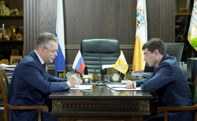 Губернатор Ставрополья провел встречу с и.о. министра туризма и оздоровительных курортов края Губернатор Ставрополья провел встречу с и.о. министра туризма и оздоровительных курортов края