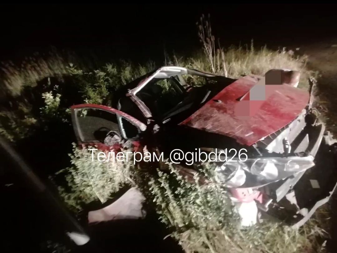 В Минераловодском округе 2 человека пострадали в результате ДТП