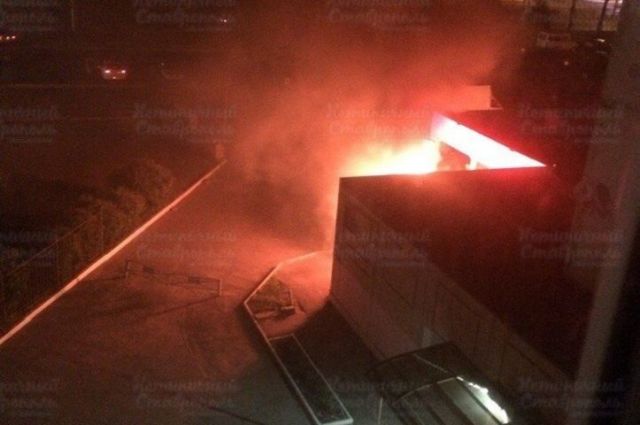 В Ставрополе ночью сгорела «ГАЗель» В Ставрополе ночью сгорела «ГАЗель»