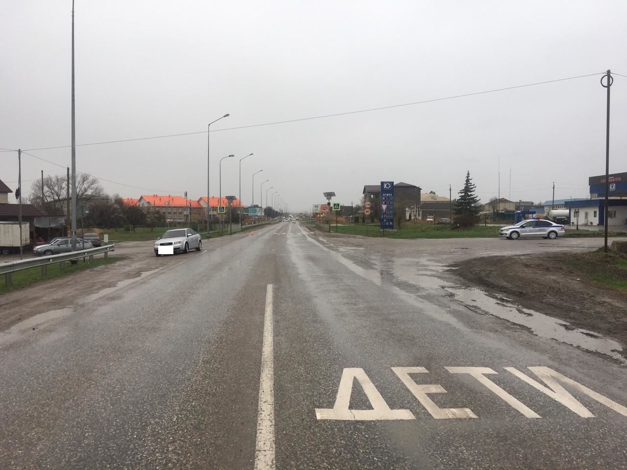 На Ставрополье водитель иномарки сбил на зебре 10-летнего школьника