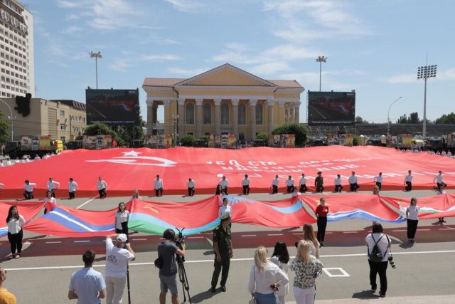 Мэрия Ставрополя: Парад Победы прошёл с максимальным соблюдением норм безопасности Мэрия Ставрополя: Парад Победы прошёл с максимальным соблюдением норм безопасности