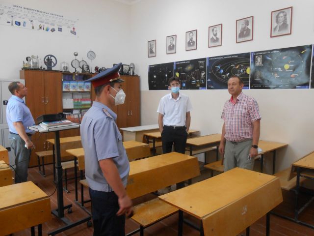 Школы в колониях Ставрополья проверяют на готовность к новому учебному году Школы в колониях Ставрополья проверяют на готовность к новому учебному году