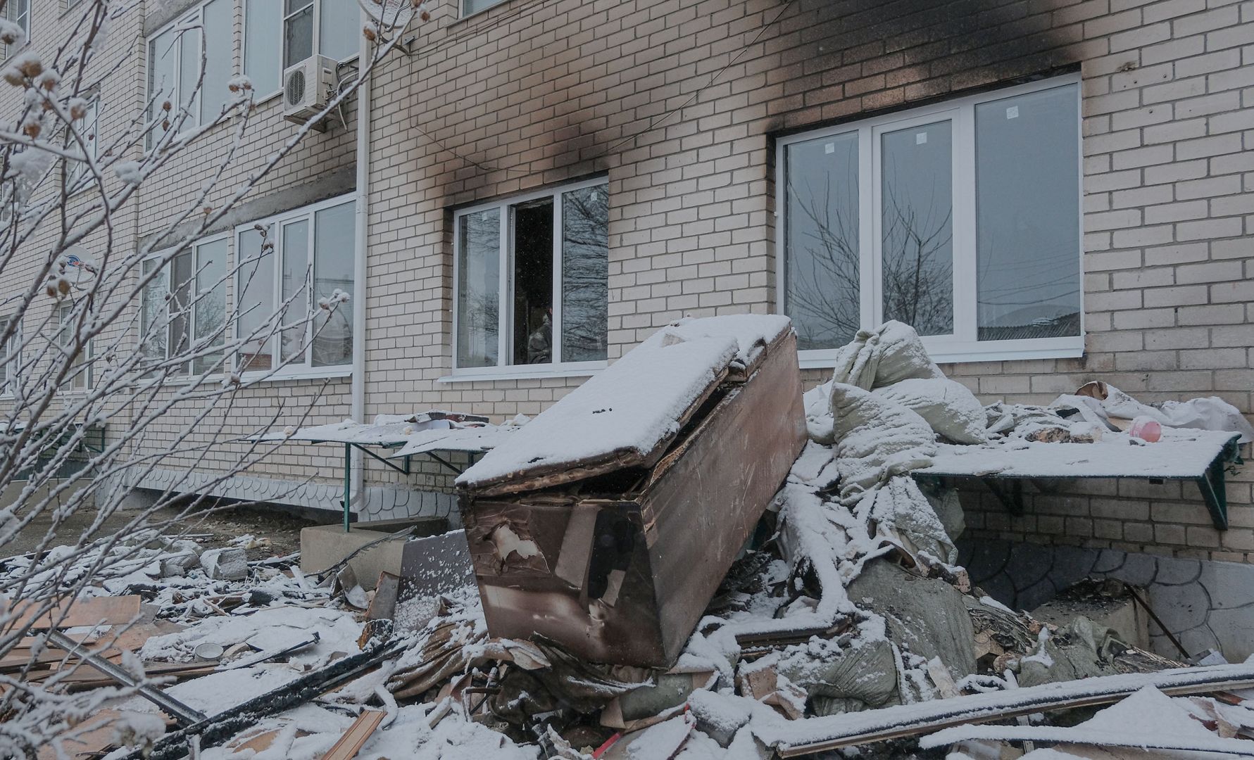 В Ставрополе начался ремонт в пострадавшем от пожара многоквартирном доме В Ставрополе начался ремонт в пострадавшем от пожара многоквартирном доме