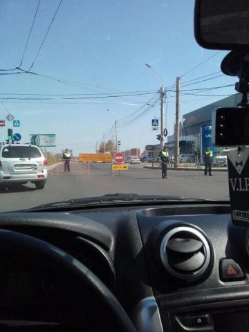 Транспортный коллапс образовался в Ставрополе из-за перекрытых дорог Транспортный коллапс образовался в Ставрополе из-за перекрытых дорог