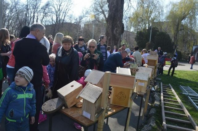 В Невинномысске появилось жильё для птиц В Невинномысске появилось жильё для птиц