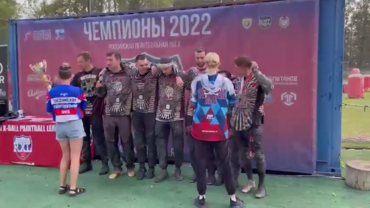 Команда Русская Рулетка из Пятигорска завоевала Кубок России по пейнтболу