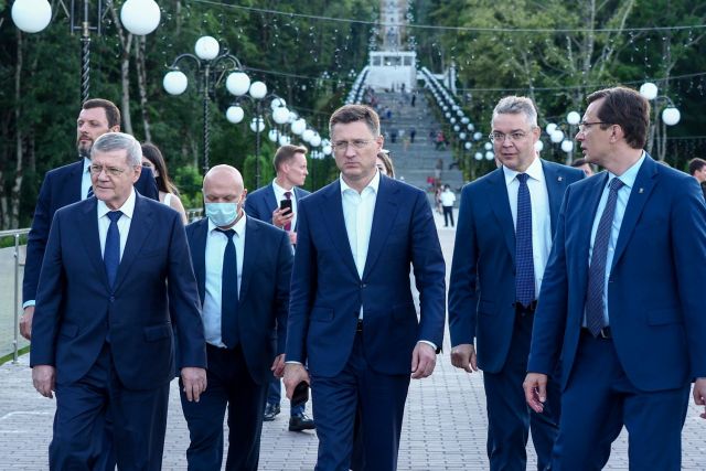 Вице-премьер Правительства РФ Александр Новак оценил благоустройство Железноводска Вице-премьер Правительства РФ Александр Новак оценил благоустройство Железноводска