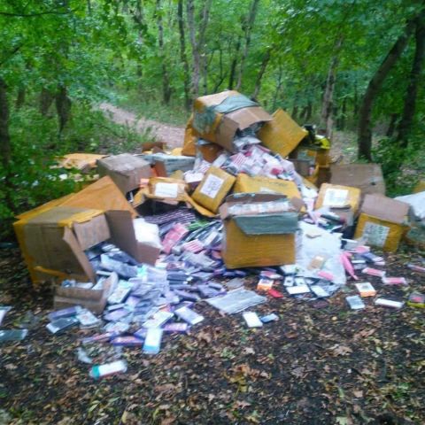 Свалку новых чехлов на телефоны обнаружили в лесу Пятигорска Свалку новых чехлов на телефоны обнаружили в лесу Пятигорска