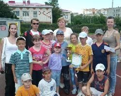Прошла Спартакиада среди летних пришкольных оздоровительных лагерей Прошла Спартакиада среди летних пришкольных оздоровительных лагерей