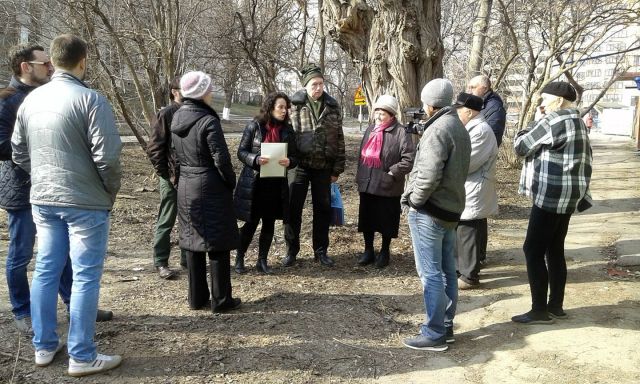 В центре Ставрополя вырубили фруктовые деревья В центре Ставрополя вырубили фруктовые деревья