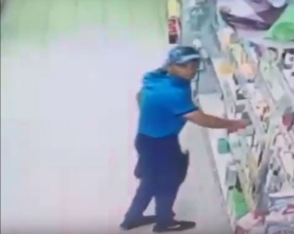 Камера видеонаблюдения запечатлела кражу в одном из магазинов Ставрополя Камера видеонаблюдения запечатлела кражу в одном из магазинов Ставрополя