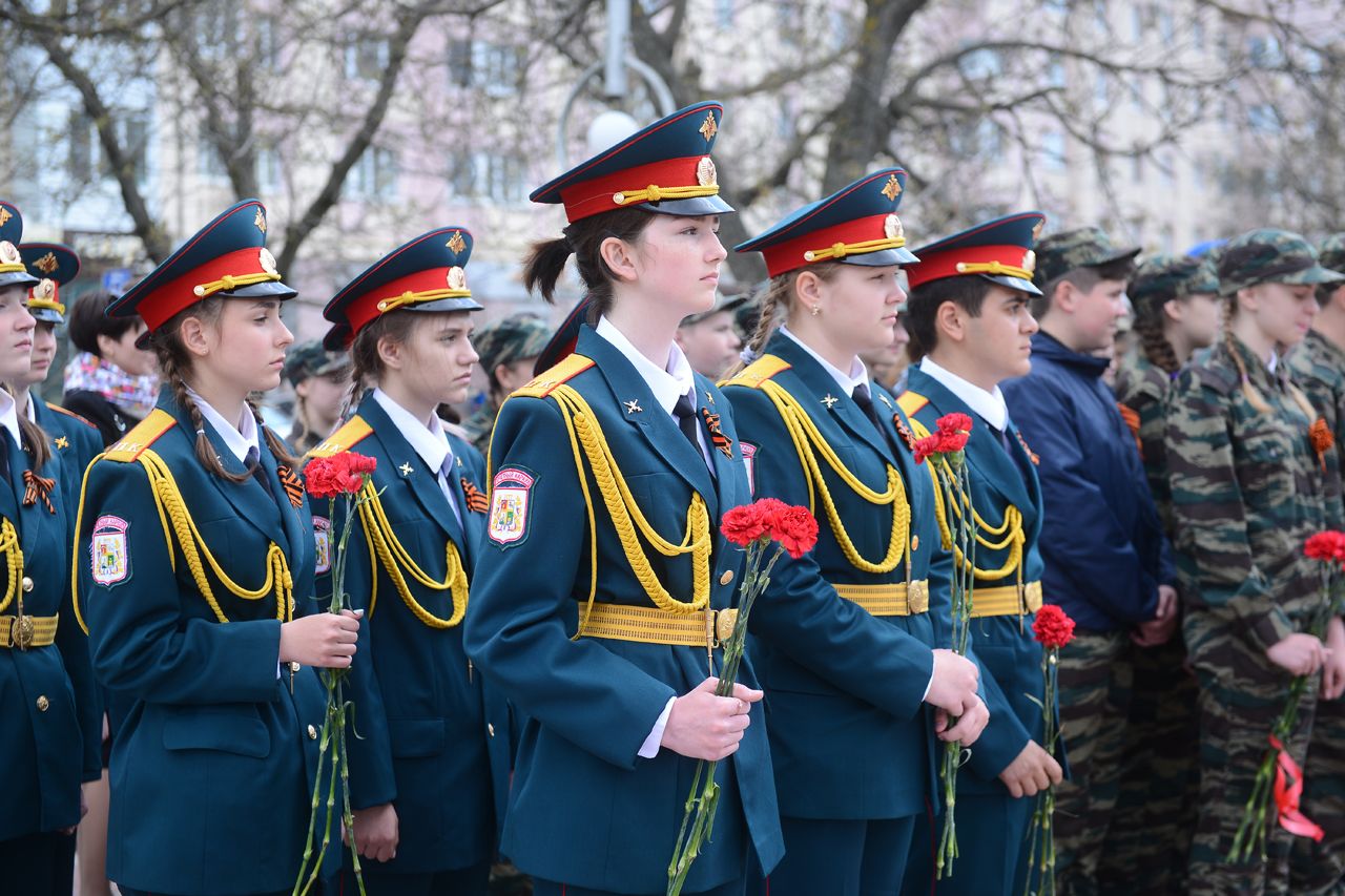 В мероприятиях ко Дню Победы участвовали более 45 тысяч школьников Ставрополя В мероприятиях ко Дню Победы участвовали более 45 тысяч школьников Ставрополя