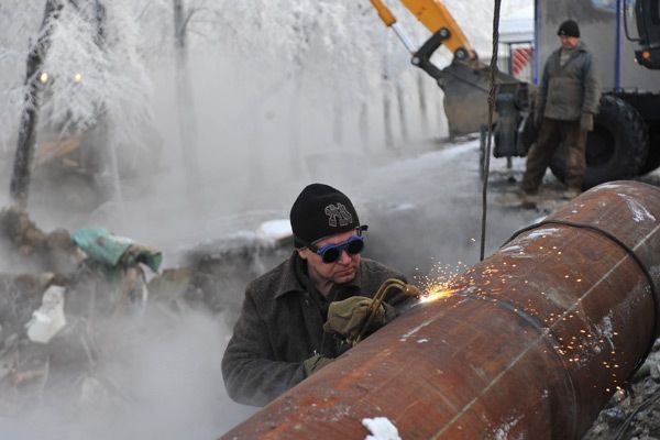 В Железноводске произошёл порыв теплотрассы В Железноводске произошёл порыв теплотрассы