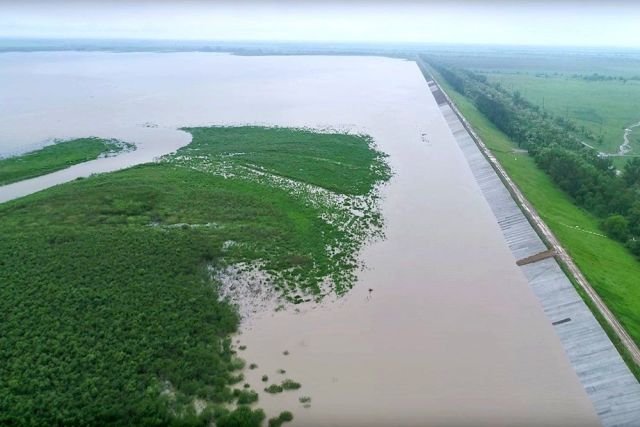 Из Отказненского водохранилища увеличили сбросы воды Из Отказненского водохранилища увеличили сбросы воды