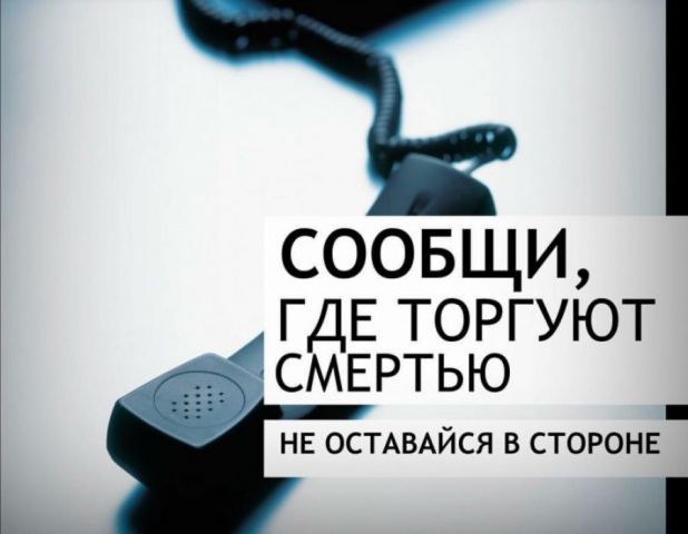 Жителей Ставропольского края приглашают поучаствовать в акции «Сообщи, где торгуют смертью» Жителей Ставропольского края приглашают поучаствовать в акции «Сообщи, где торгуют смертью»