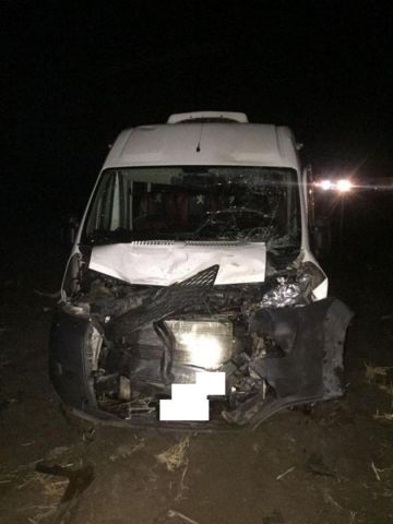 На Ставрополье столкнулись два автобуса, пострадали пять человек На Ставрополье столкнулись два автобуса, пострадали пять человек