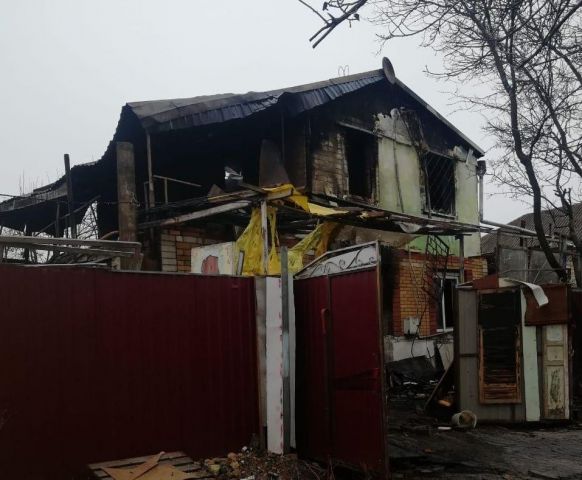 В дачном товариществе в Ставрополе произошёл пожар В дачном товариществе в Ставрополе произошёл пожар