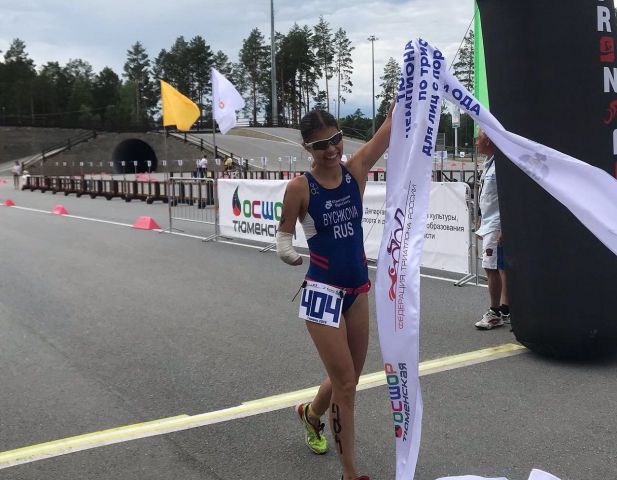 Ставропольчанка выиграла чемпионат России по паратриатлону Ставропольчанка выиграла чемпионат России по паратриатлону