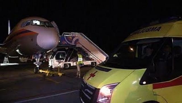Тяжелобольного ребёнка доставил в Нижний Новгород из Ставрополя спецборт МЧС Тяжелобольного ребёнка доставил в Нижний Новгород из Ставрополя спецборт МЧС