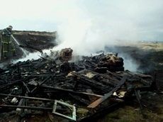 В Невинномысске в районе городской свалки произошел пожар В Невинномысске в районе городской свалки произошел пожар