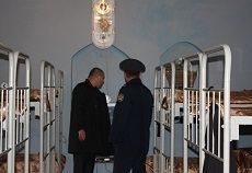 Члены ОНК проверили условия содержания осужденных ИК-6 и ИК-7 Члены ОНК проверили условия содержания осужденных ИК-6 и ИК-7
