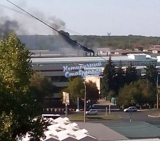 В Ставрополе произошло возгорание на территории СКИП «Мастер» В Ставрополе произошло возгорание на территории СКИП «Мастер»