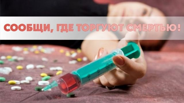В Ставрополе стартует акция «Сообщи, где торгуют смертью» В Ставрополе стартует акция «Сообщи, где торгуют смертью»