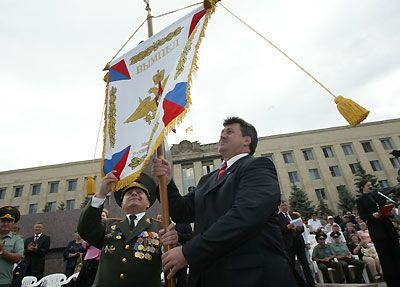 Ставропольский край получил вымпел за лучшую подготовку граждан к армии Ставропольский край получил вымпел за лучшую подготовку граждан к армии