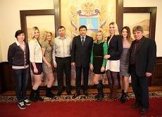 Женский гандбол успешно развивается на Ставрополье Женский гандбол успешно развивается на Ставрополье