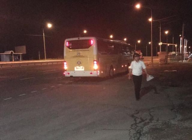В Ставрополе прошёл ночной рейд по проверке автобусов и грузовиков В Ставрополе прошёл ночной рейд по проверке автобусов и грузовиков