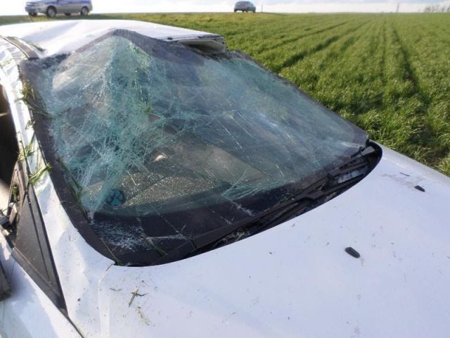 В Курском районе перевернулся автомобиль, пострадала семья В Курском районе перевернулся автомобиль, пострадала семья