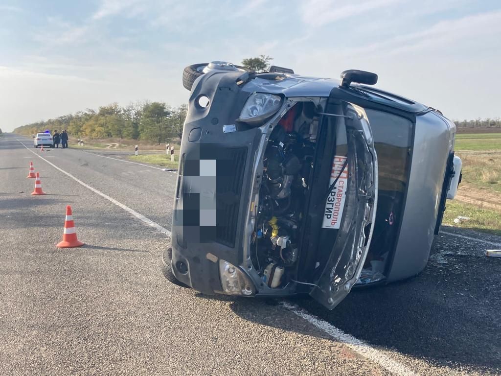 Два человека пострадали в ДТП с маршруткой в Ставропольском крае