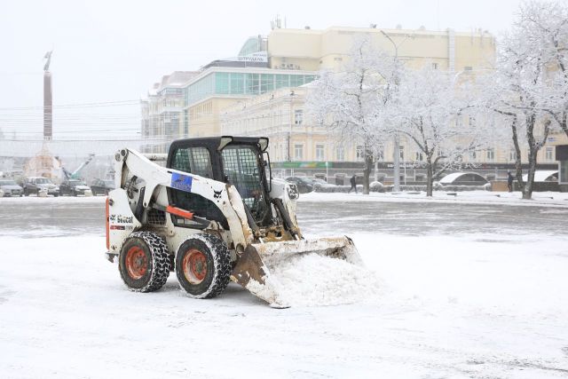 За минувшие двое суток из Ставрополя было вывезено почти 1700 кубометров снега За минувшие двое суток из Ставрополя было вывезено почти 1700 кубометров снега