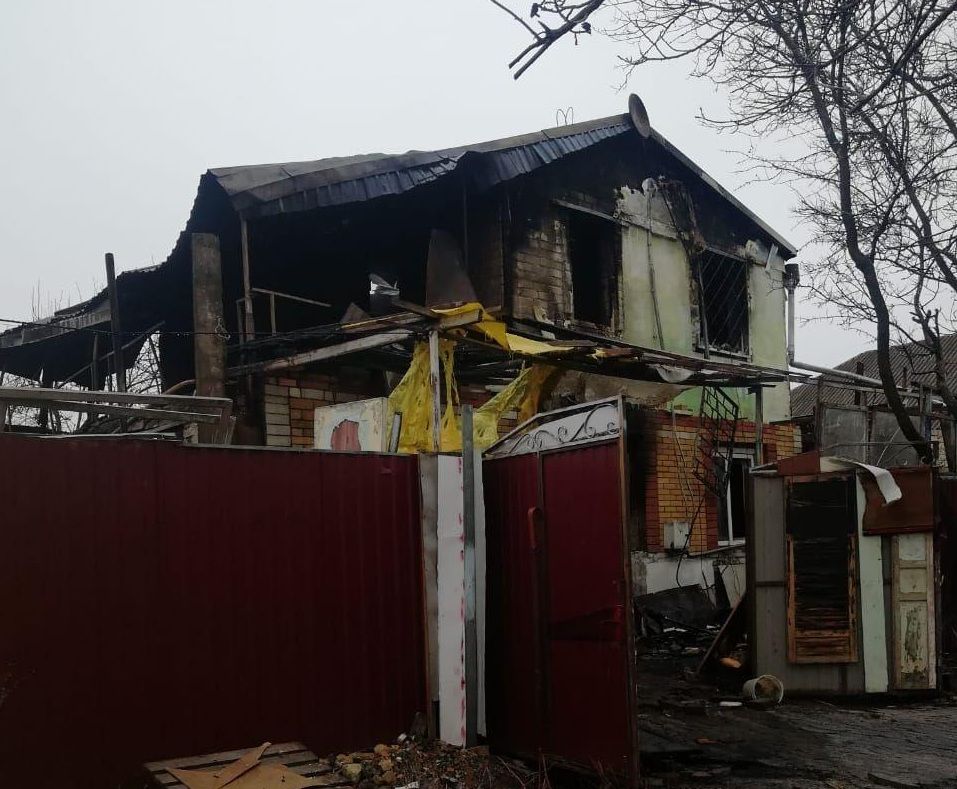 В дачном товариществе в Ставрополе произошёл пожар В дачном товариществе в Ставрополе произошёл пожар
