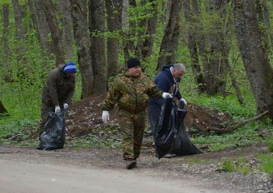 В крае прошел Всероссийский субботник «Зеленая Весна» В крае прошел Всероссийский субботник «Зеленая Весна»