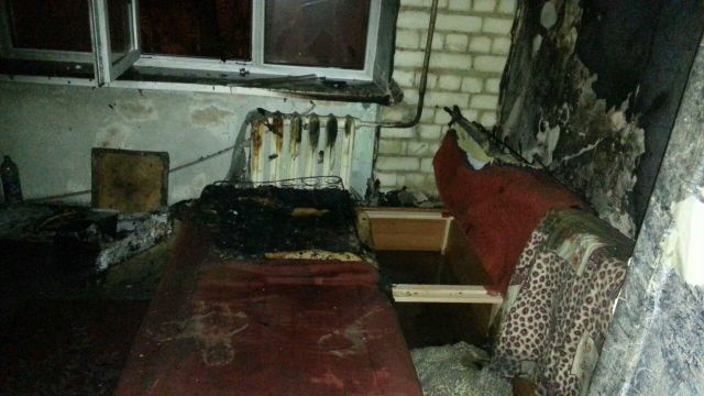В Ставрополе в пожаре погиб человек В Ставрополе в пожаре погиб человек