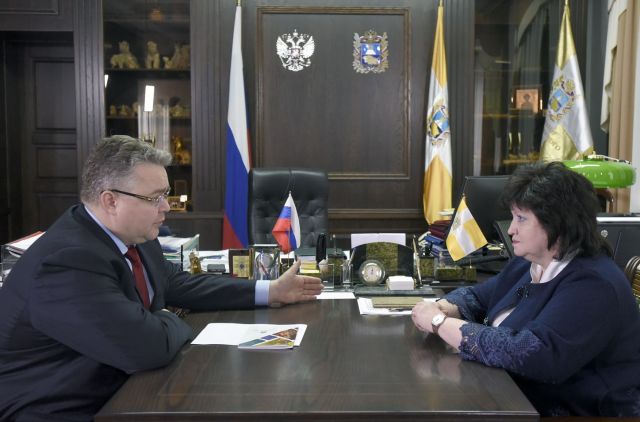 Губернатор провёл рабочую встречу с министром культуры Ставропольского края Губернатор провёл рабочую встречу с министром культуры Ставропольского края