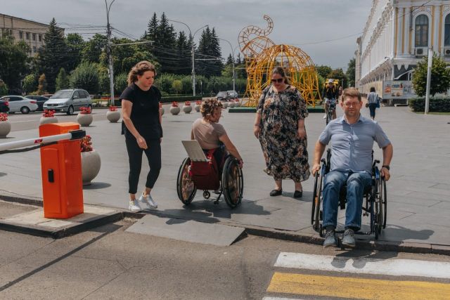 В Ставрополе разработают прогулочные маршруты для маломобильных граждан В Ставрополе разработают прогулочные маршруты для маломобильных граждан