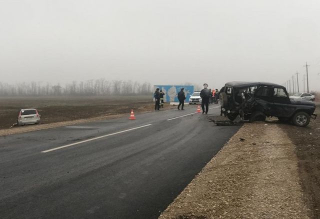 На Ставрополье в результате ДТП погиб человек На Ставрополье в результате ДТП погиб человек