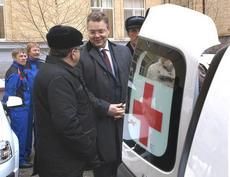 Ставропольская краевая больница пополнила свой автопарк Ставропольская краевая больница пополнила свой автопарк