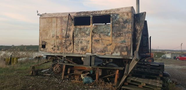 В Ставропольском крае в сгоревшем передвижном вагончике найден погибший В Ставропольском крае в сгоревшем передвижном вагончике найден погибший