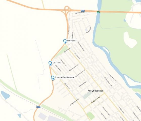 В селе Кочубеевском изменится схема организации движения по трассе В селе Кочубеевском изменится схема организации движения по трассе
