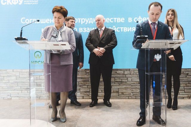 СКФУ подтвердил звание основного поставщика кадров для региона СКФУ подтвердил звание основного поставщика кадров для региона