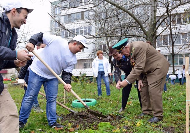 ЕвроХим высаживает зелёные насаждения в Невинномысске и на Мамаевом кургане ЕвроХим высаживает зелёные насаждения в Невинномысске и на Мамаевом кургане
