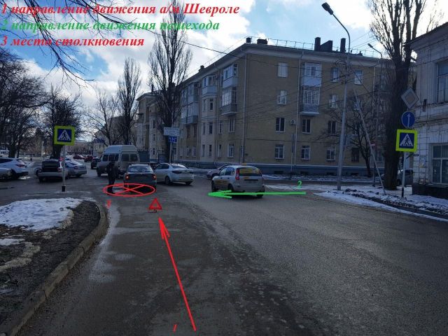 В Ставрополе водитель легковушки сбил школьницу В Ставрополе водитель легковушки сбил школьницу