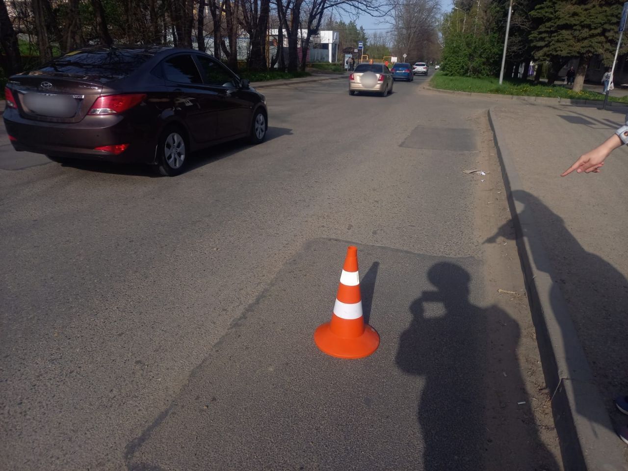 В Ставрополе водитель сбил ребёнка на пешеходном переходе и скрылся