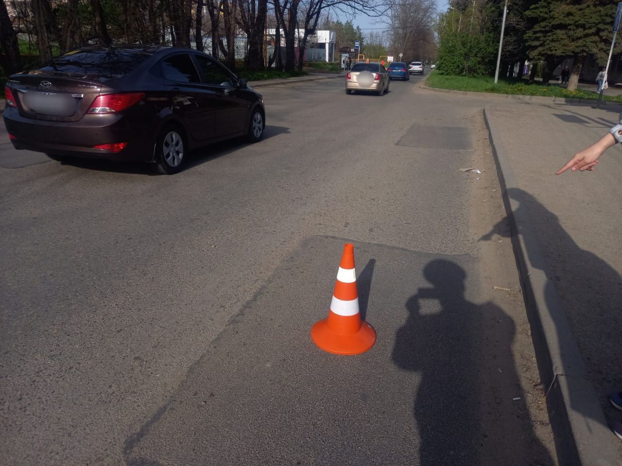 В Ставрополе водитель сбил ребёнка на пешеходном переходе и скрылся